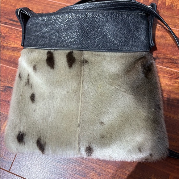 Hand Crafted Handbags - Hand Crafted Black and Tan Crossbody Bag with Unique Design